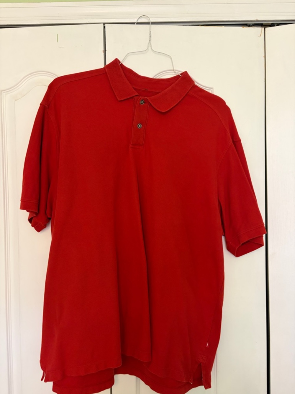 Tommy Bahama Red Short-Sleeve Polo Shirt